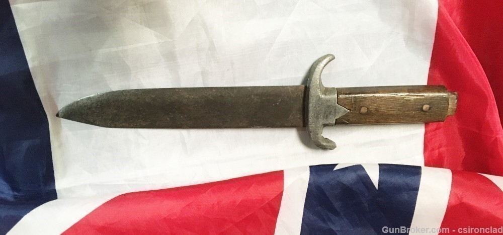 Knife, belt or Bowie Knife, Civil War period, maker unknown-img-2