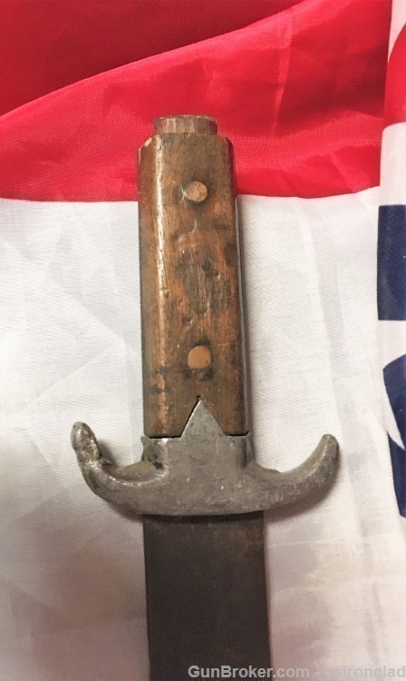 Knife, belt or Bowie Knife, Civil War period, maker unknown-img-3