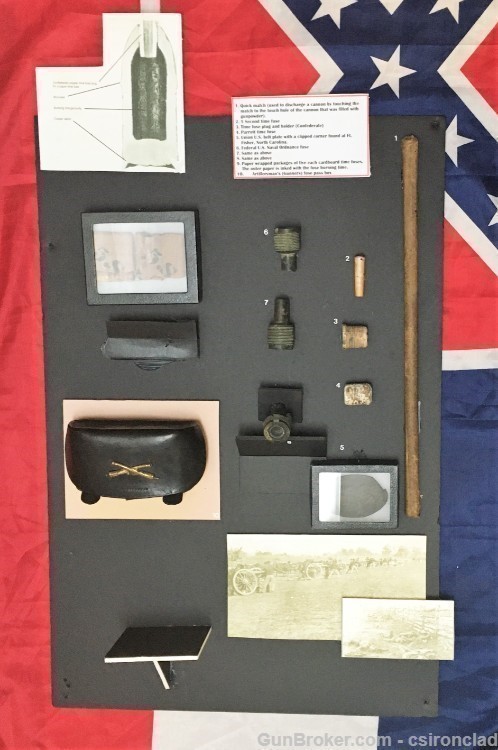  Artillery fuses and accessories Civil War period-img-0