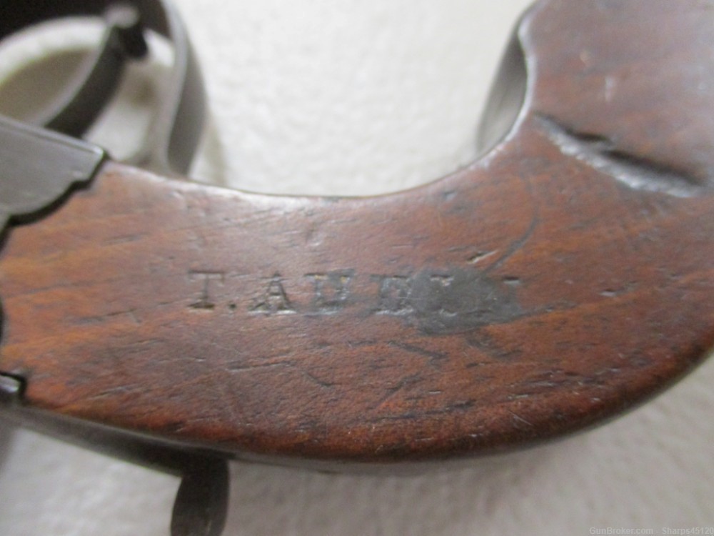 Antique London Riviere Flintlock Derringer Muff Pistol British-img-3