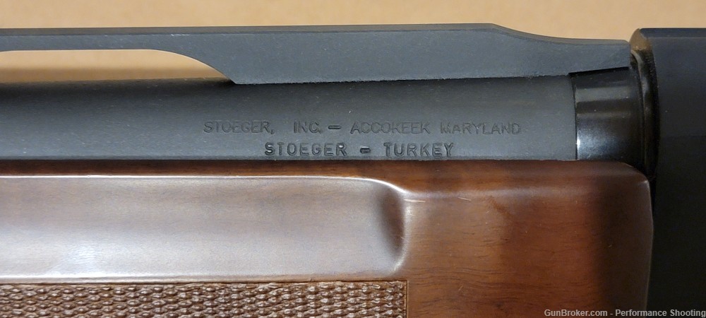 Stoeger M3500 12GA 3-1/2" 28" Barrel Satin Walnut 4+1 Semi-Auto Shotgun-img-18