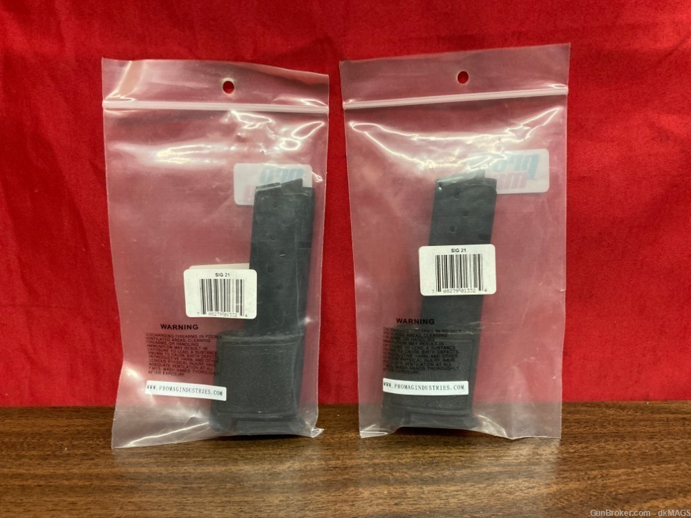 2 Sig Sauer P938 9mm 10rd Magazines Promag mags-img-1