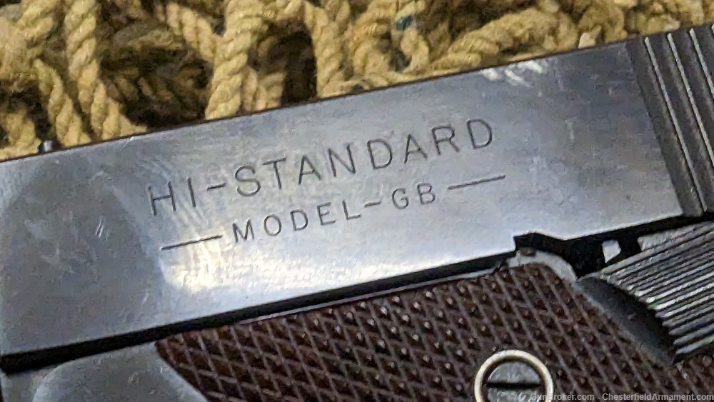 High Standard New Haven Model GB 22 lr  pistol-img-7