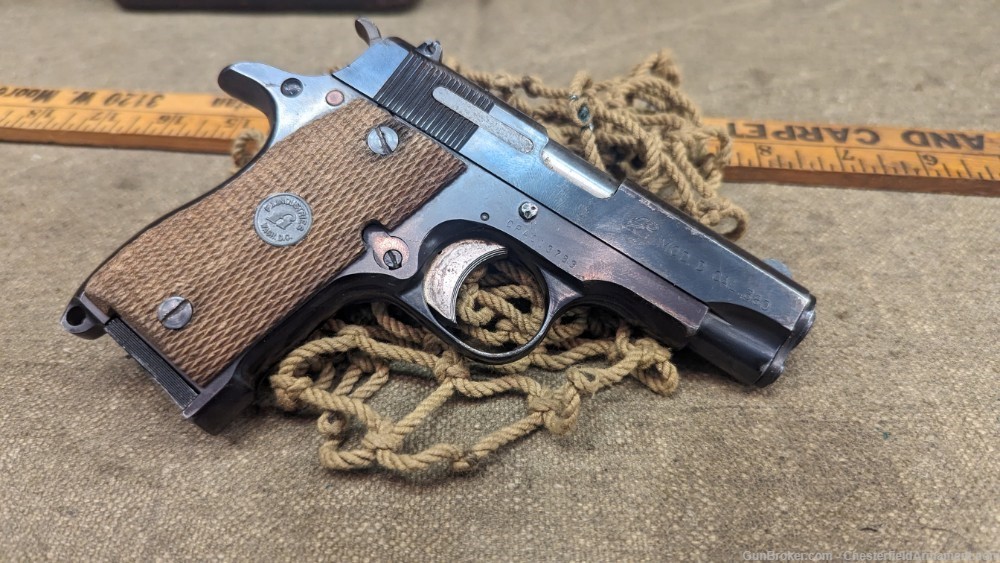 FI Mod-D, 380 acp,  baby 1911 single action pistol-img-8