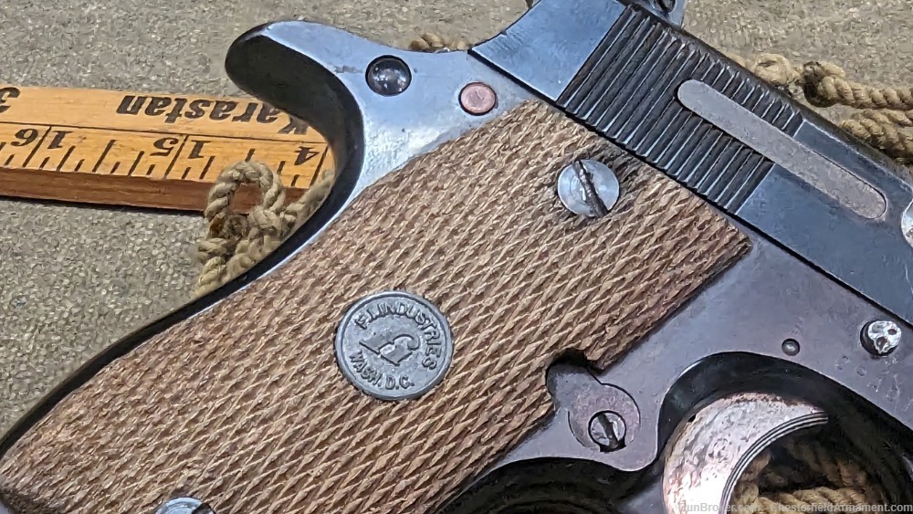 FI Mod-D, 380 acp,  baby 1911 single action pistol-img-10