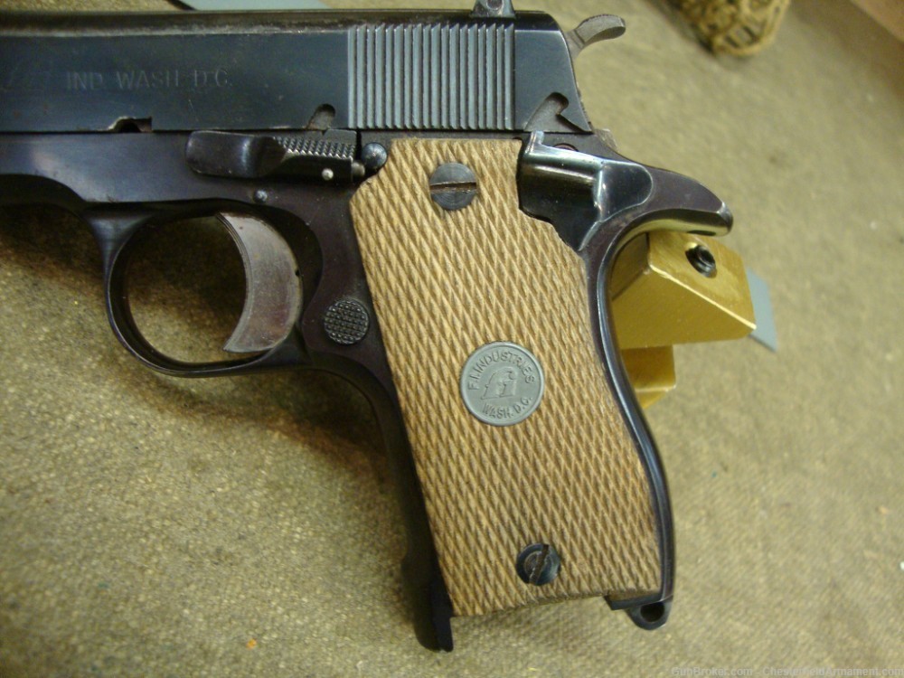 FI Mod-D, 380 acp,  baby 1911 single action pistol-img-3