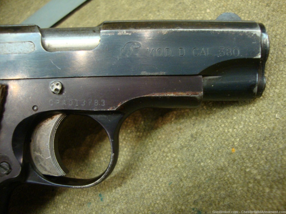 FI Mod-D, 380 acp,  baby 1911 single action pistol-img-4