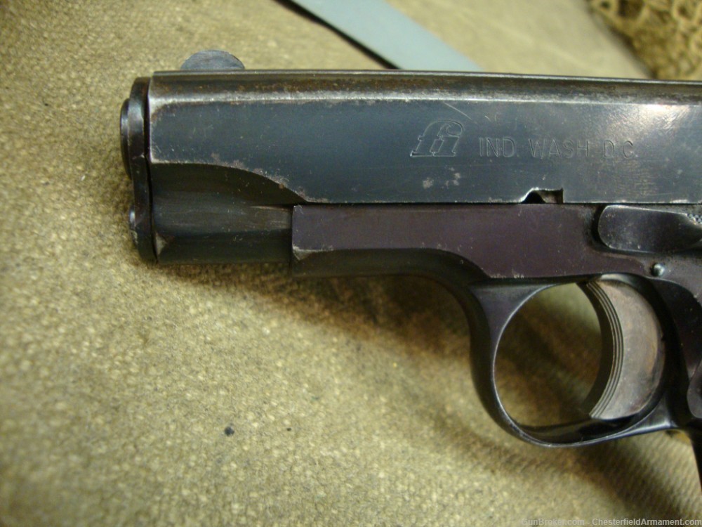 FI Mod-D, 380 acp,  baby 1911 single action pistol-img-2