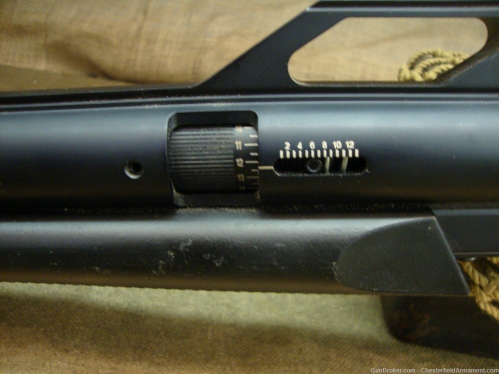 AirForce Mod R1201\, w/UTG 3-9 x 32 scope, 25 CAL Pnumatic Rifle-img-3
