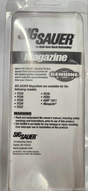 New: Sig Sauer P250  9 mm Compact 15 Round Magazine - 1300140-img-1
