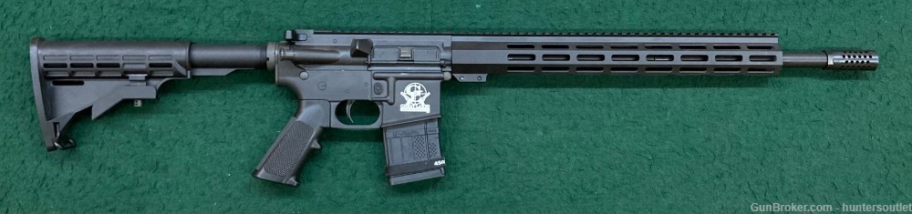 Great Lakes Firearms GL-15 450 Bushmaster  18" Black G450BLK New-img-0