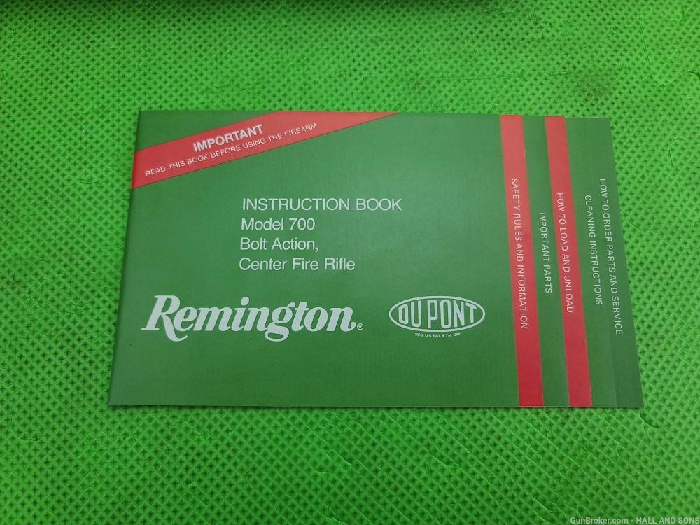 Remington 700 VS * VARMINT SYNTHETIC * 308 Win * BORN 1992 IN ORIGINAL BOX -img-9