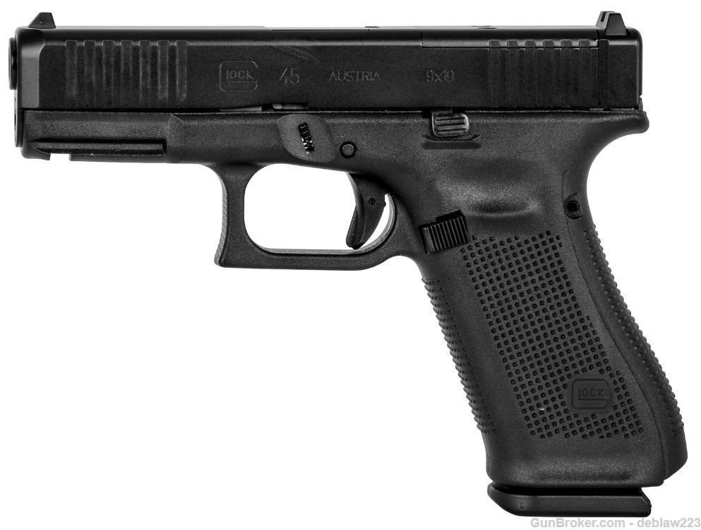 Glock 45 Gen 5 MOS 9mm Pistol 17+1 Layaway Option PA455S203MOS-img-1