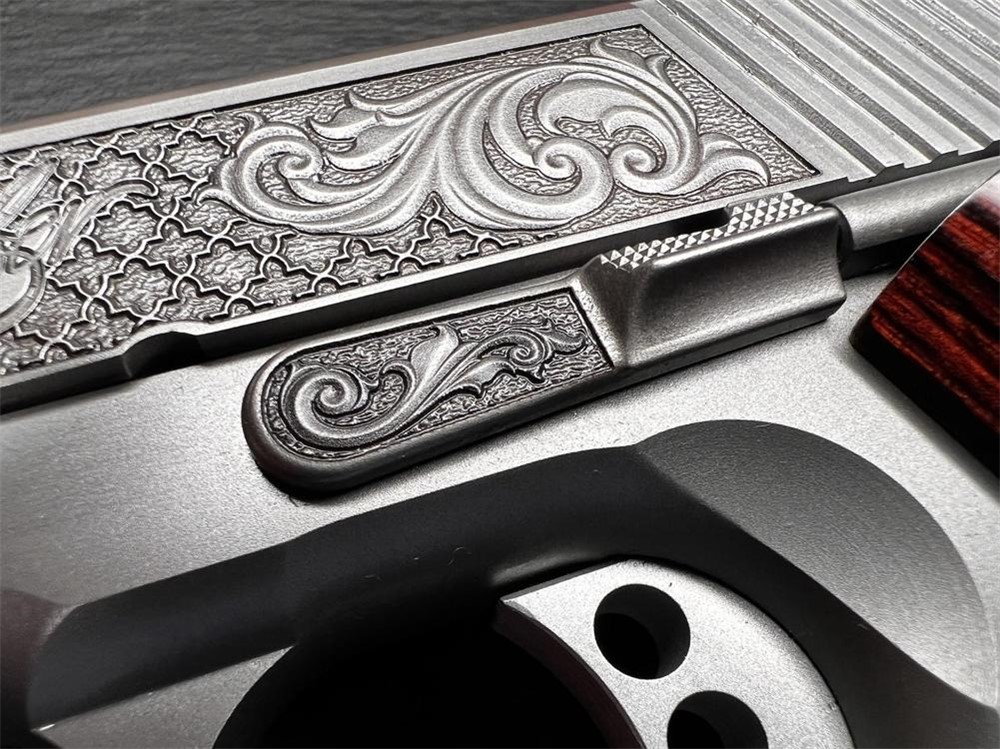 Kimber 1911 Custom Engraved Royal Chateau AA by Altamont .45ACP-img-6