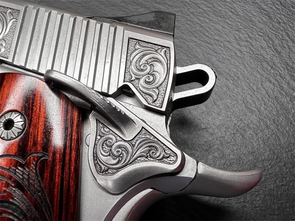 Kimber 1911 Custom Engraved Royal Chateau AA by Altamont .45ACP-img-4