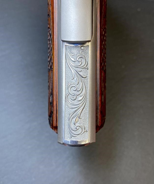 Kimber 1911 Custom Engraved Royal Fish Scale AAA by Altamont .45ACP-img-6