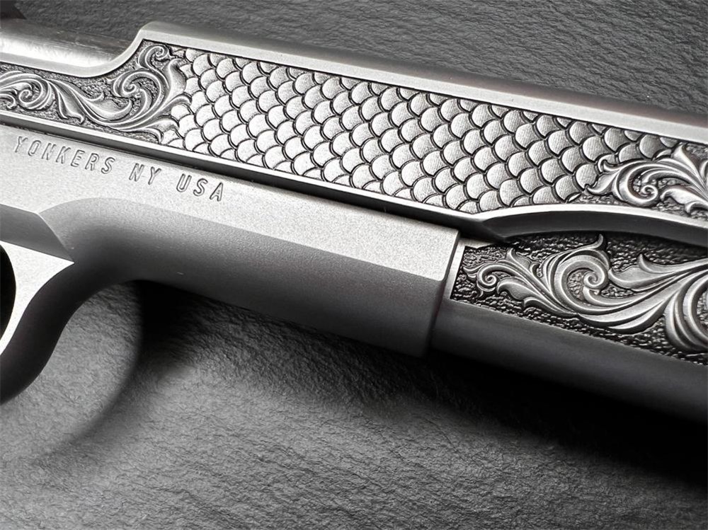Kimber 1911 Custom Engraved Royal Fish Scale AA by Altamont .45ACP-img-11