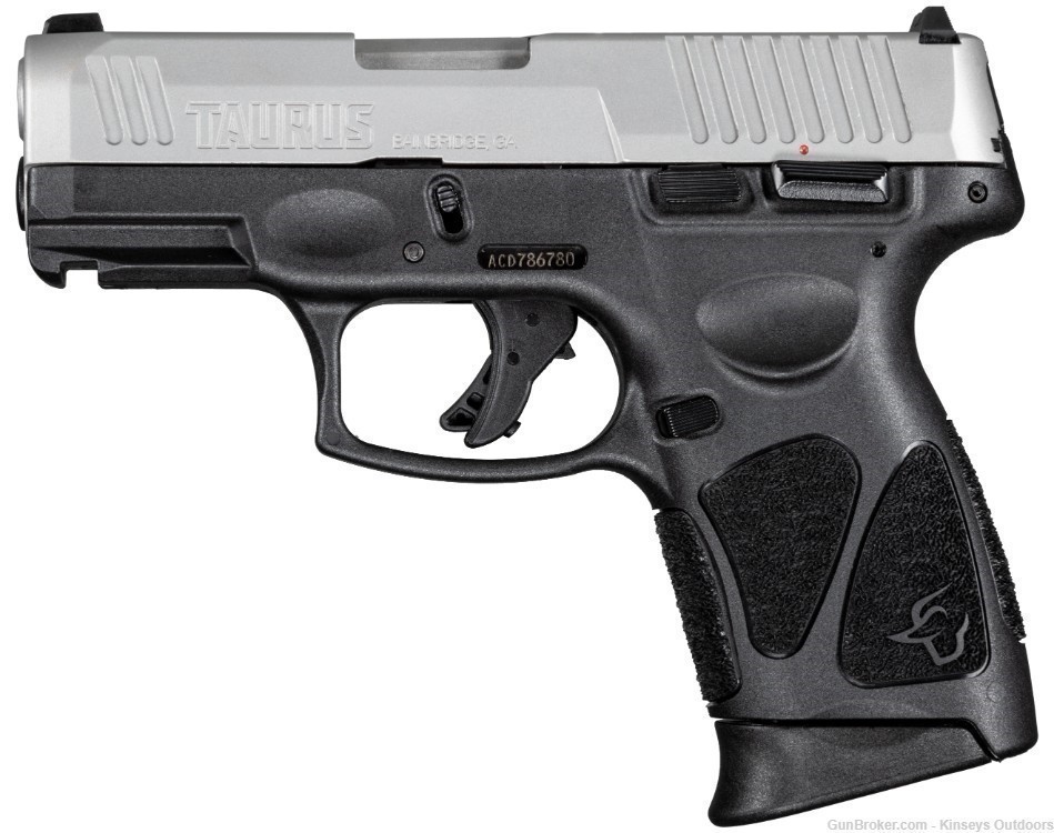 Taurus G3C Pistol 9mm 3.26 in. Black Stainless 12 rd.-img-0