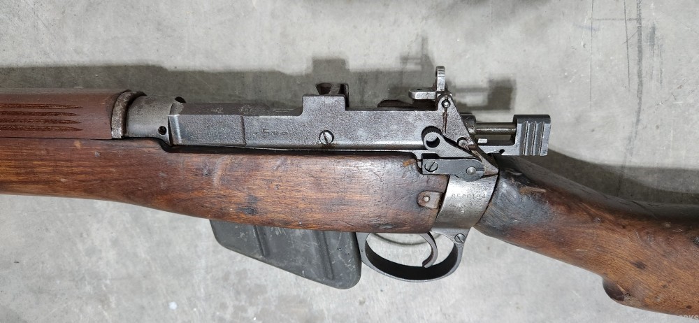 WW2 Savage No 4 Mk1 Enfield Rifle US Property Marked 303 British-img-8