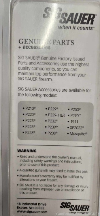NEW: Sig Sauer P250SC .380 12 Round Magazine / MAG-250SC-380-12 -img-2