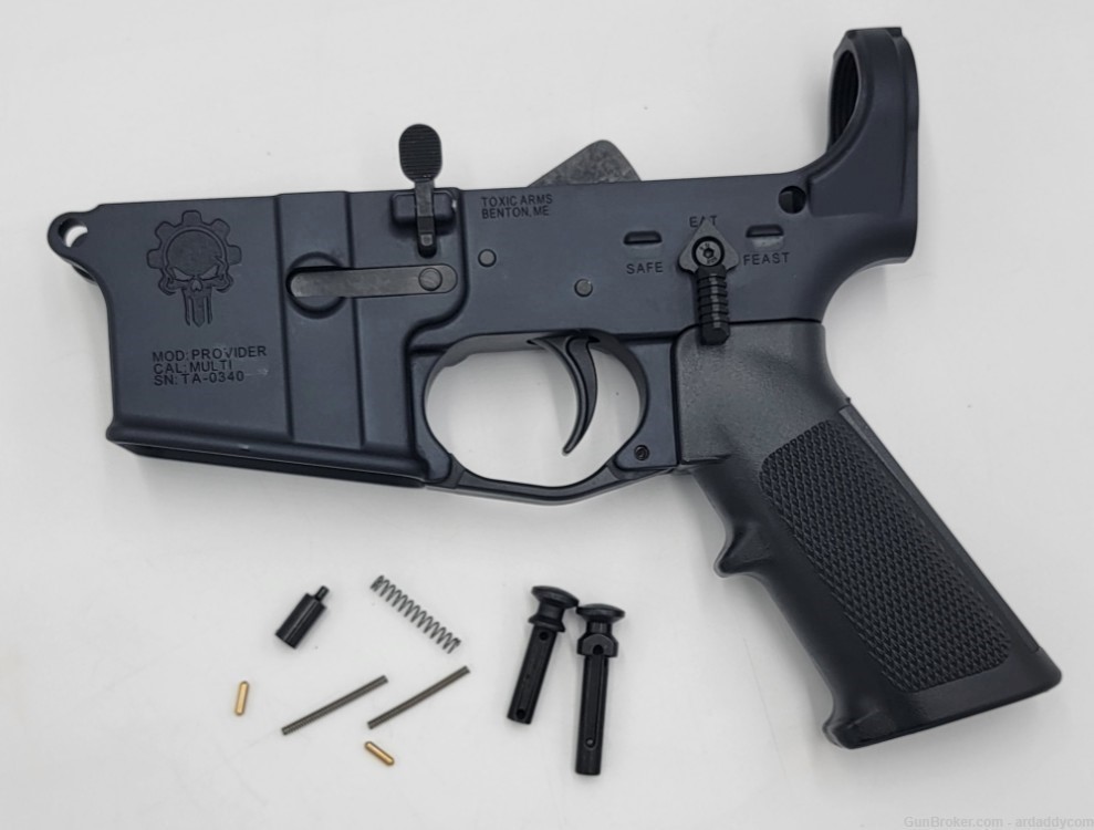ENHANCED TOXIC ARMS AR15 LOWER RECEIVER W/ AMBI SAFETY EXTEND TAKEDOWN PINS-img-5