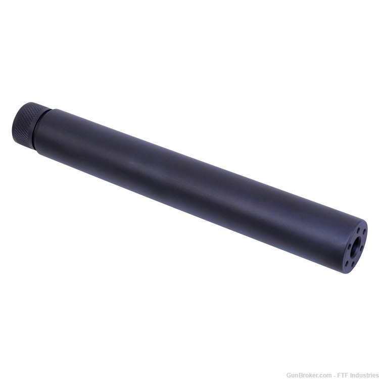 FTF 9mm Black Out 9.0" Fake Suppressor Inert Silencer 1/2x28 tpi-img-0