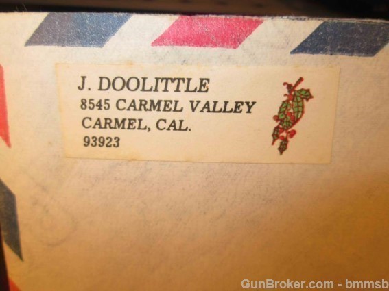 Typed & Signed 1985 letter from J.H. Doolittle on his Letterhead & Book Lot-img-6