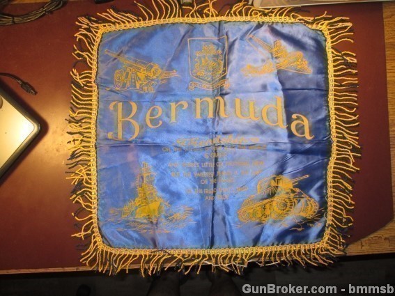 U.S. WW 2 Homefront Pillow Case -BERMUDA --img-0