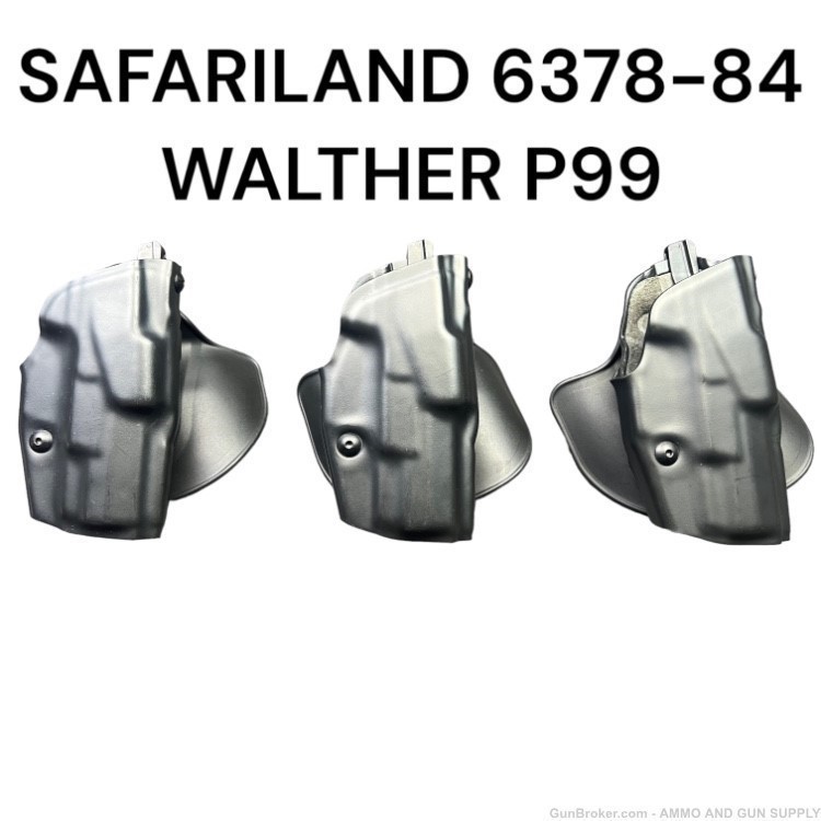 SAFARILAND 6378 P99 CONCEALMENT PADDLE HOLSTER W/ BELT LOOP - BUY NOW! -img-0