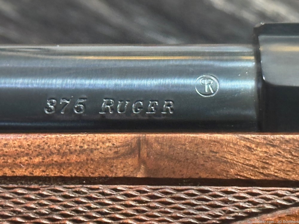 FREE SAFARI, NEW RUGER M77 HAWKEYE AFRICAN 375 RUGER W/ BRAKE-img-13