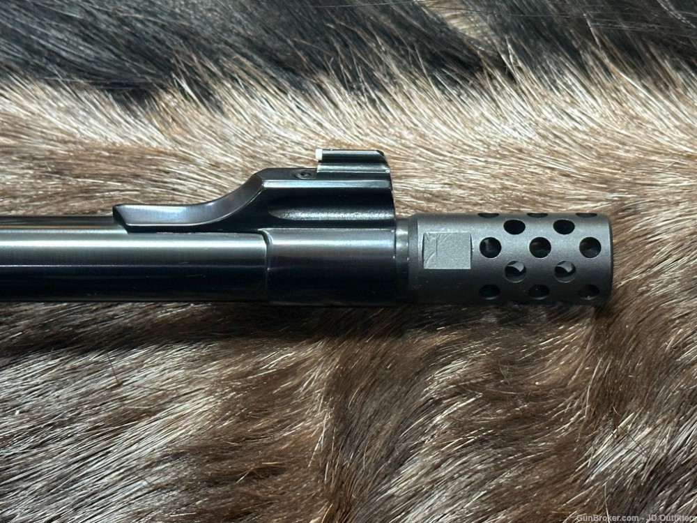 FREE SAFARI, NEW RUGER M77 HAWKEYE AFRICAN 375 RUGER W/ BRAKE-img-6