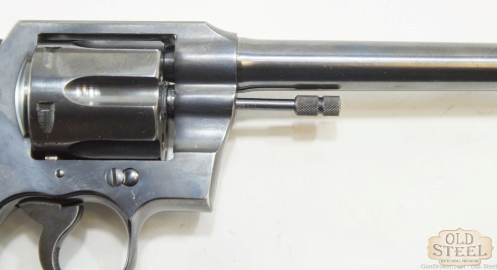 Colt Official Police 22 LR Target Revolver MFG 1935 C&R Comes W/ Holster-img-12