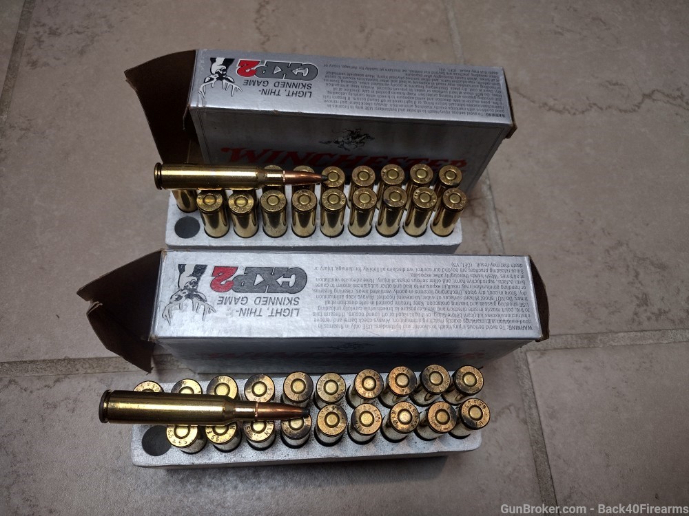 60 Rd Lot Winchester / Federal 6.5x55 Swedish 140 gr ammunition Swede ammo-img-3