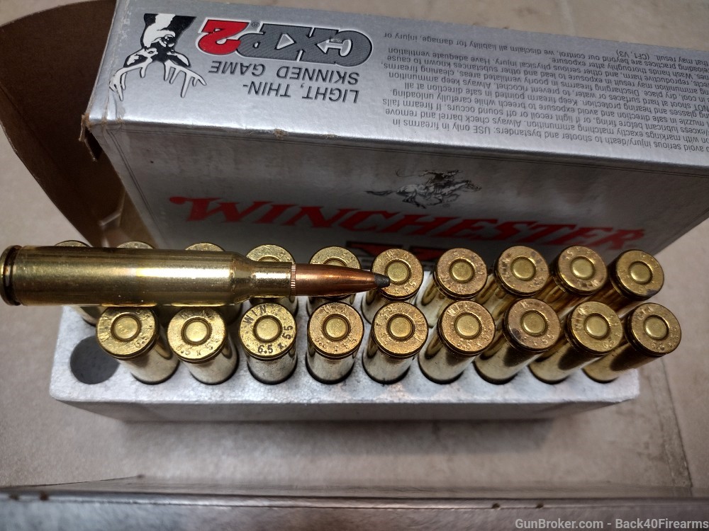 60 Rd Lot Winchester / Federal 6.5x55 Swedish 140 gr ammunition Swede ammo-img-2