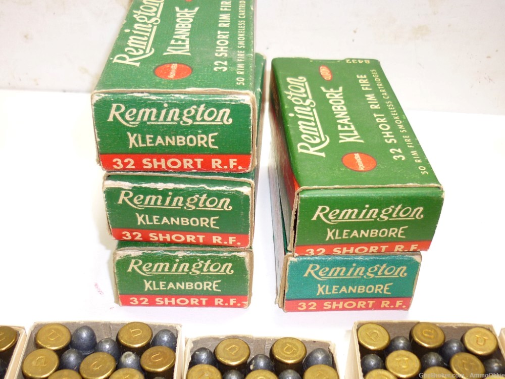 5rd - Remington Kleanbore - 32 SHORT RIM FIRE - Postwar - Short Rimfire-img-10