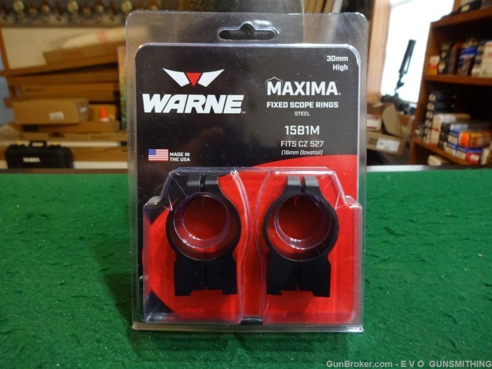 WARNE  MAXIMA RINGS 30MM CZ 527 HIGH MATTE  15B1M-img-2