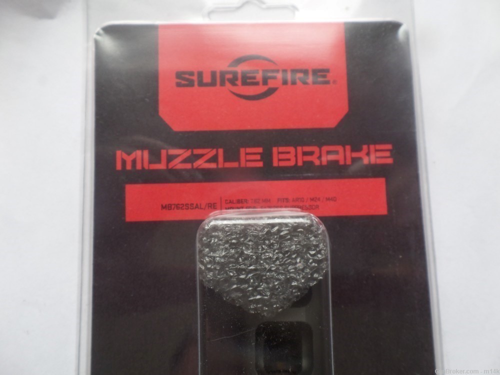 Surefire Legacy Muzzle Brake MB762SSAL/RE NIP M40-img-1