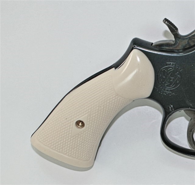 Smith & Wesson K & L Frame Ivory-Like Grips-img-1