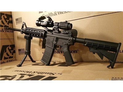 Smith & Wesson AR 15 Rifle Tactical AR Package Red Dot Rifle MP 15