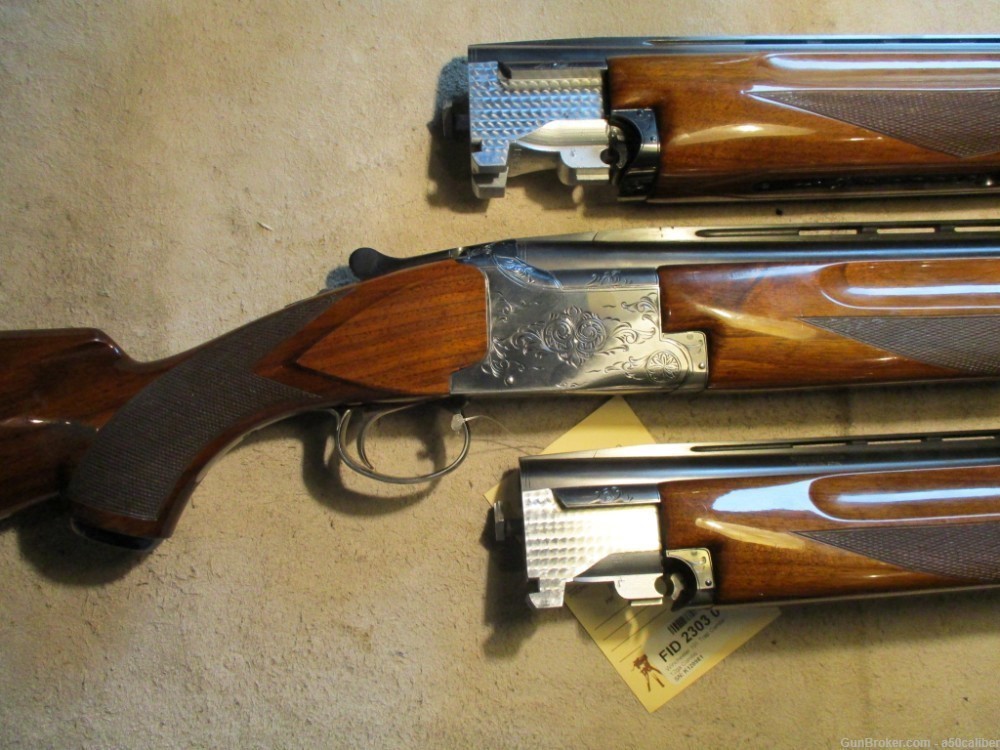 Winchester 101 Trap Combo, 12ga, 32" over under & single 3 barrel 23030110-img-1