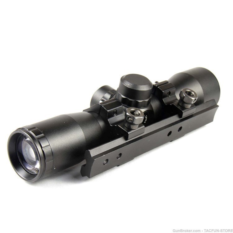 Compact 4x32 Scope + Rings + Picatinny Mount For Mossberg 500 590 835 Shotg-img-3