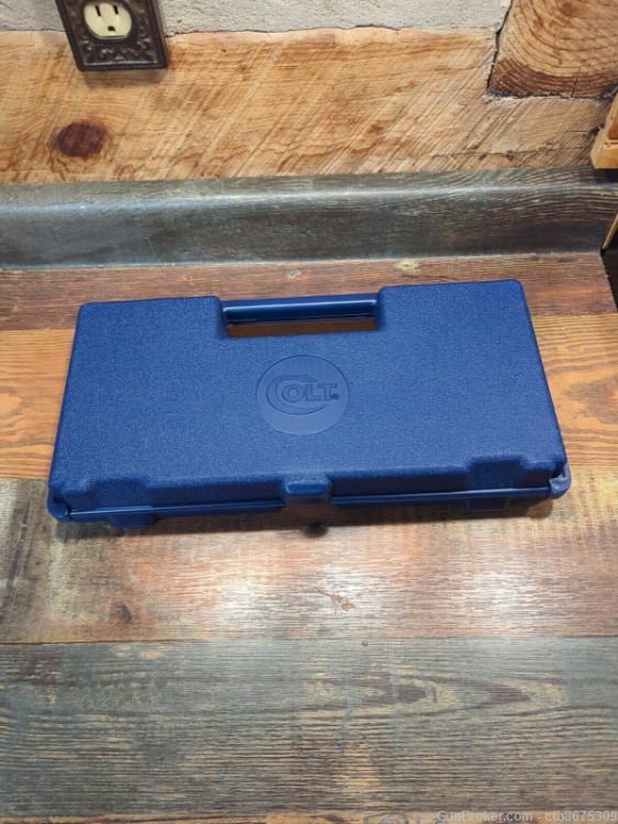 Colt Anaconda 44 Mag 4 6 8 Inch Empty Box Hardcase Manual Double Action -img-4