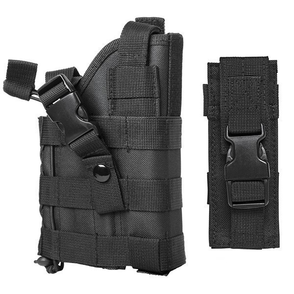 MOLLE Belt Holster + Mag Pouch fits CZ 75 SP01 P09 P-10 Shadow 2 Pistols-img-0