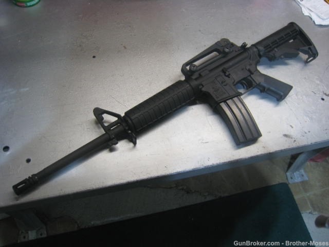 ALL ORIGINAL Bushmaster Carbine Restricted Law Enforcement A3 lk Colt A2 M4-img-1