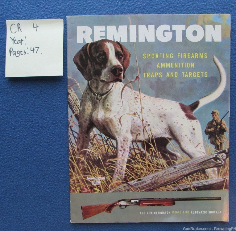 Vintage 1950s Remington All Models Catalog-img-0