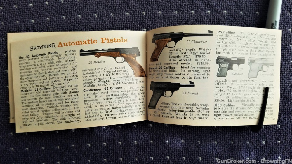 Orig Browning Sporting Arms Catalog 1967-img-3