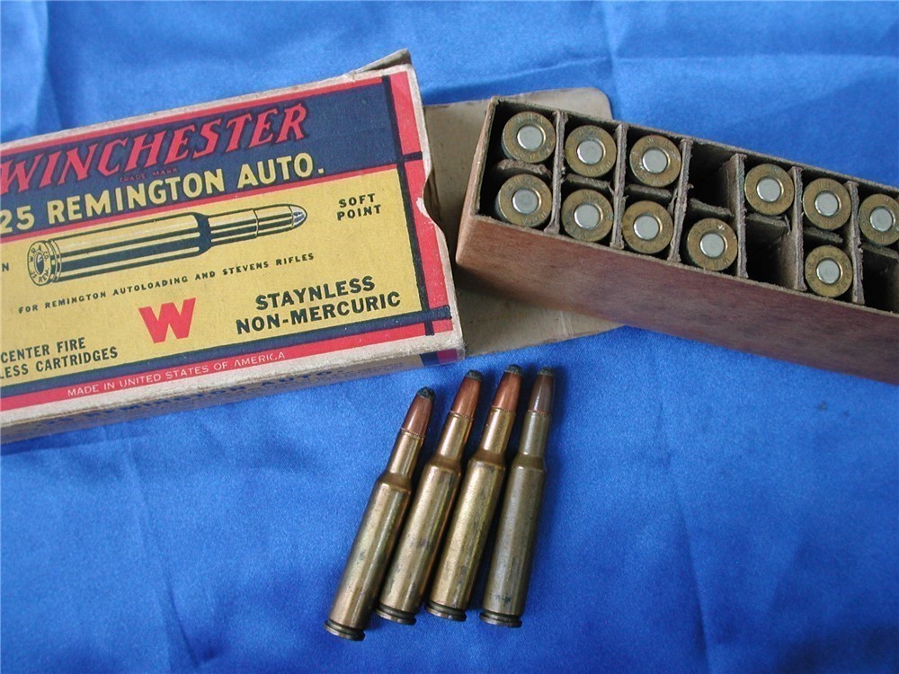 1 Boxes 20 Rounds 25 Remington Express Rifle Kleanbore Model 8 81 14 141-img-1