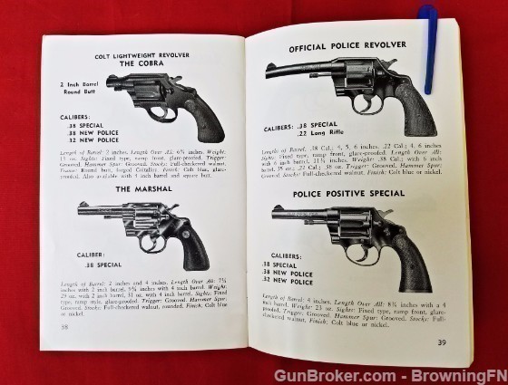 Orig Colt The Handgun Owners Instruction Manual-img-1