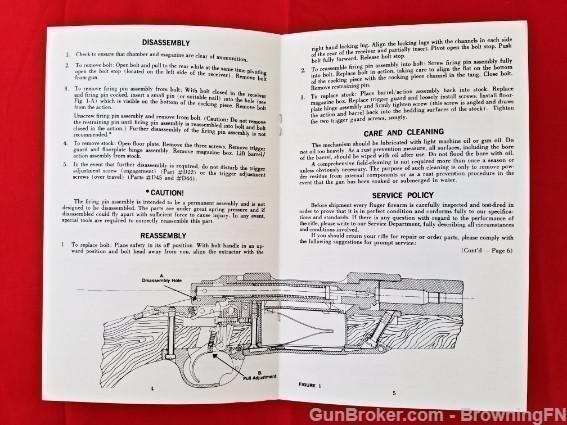 Orig Ruger M-77 Owners Instruction Manual 05-1977-img-1
