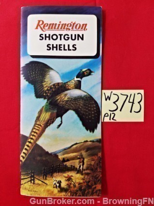 Orig Remington Shotgun Shells Shur Shot Flyer-img-0